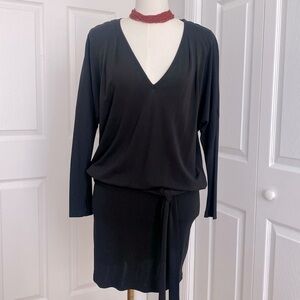 Haute Hippie Dolman little black dress.